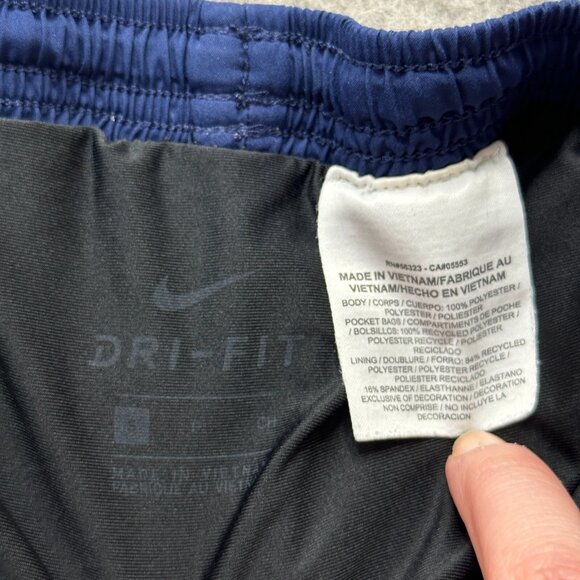 Nike 2 in 1 Running 7" Shorts Men Small Blue Compression Liner Woven 856832 - Picture 6 of 16